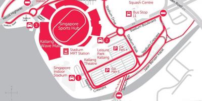 Mapa de Singapur esports hub